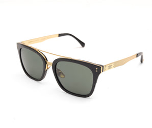 Baldinini 🇮🇹 Square Gold 23 karat  ( Made in Italy ) Men Sunglasses(UV)