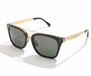 Baldinini 🇮🇹 Square Gold 23 karat ( Made in Italy ) Men Sunglasses(UV) - نضاره دوت كوم | رقم 1 للنظارات الأصليه في مصر
