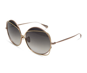 Baldinini 🇮🇹 Round Gold 23 karat  ( Made in Italy ) Women's Sunglasses(UV)