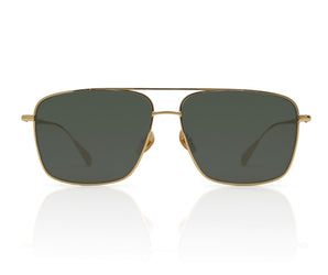 Baldinini  🇮🇹 Square Gold 23k ( Made in Italy ) Men Sunglasses(UV) -