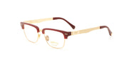 Baldinini 🇮🇹 Square Gold 24 karat ( Made in Italy ) Unisex Optical Frame - نضاره دوت كوم | رقم 1 للنظارات الأصليه في مصر