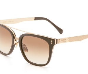 Baldinini Gold 18 Karat 🇮🇹 Square ( Made in Italy ) Men Sunglasses (UV)