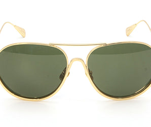 Baldinini 🇮🇹 Aviator Gold 23 karat ( Made in Italy ) men's Sunglasses(UV) -
