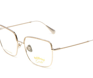 Baldinini 🇮🇹 Square Gold 18 karat ( Made in Italy ) Women Optical Frame