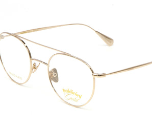Baldinini 🇮🇹 Round Gold 18 karat ( Made in Italy ) Women Optical Frame