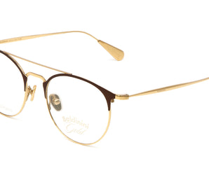 Baldinini 🇮🇹 Round Gold 18 karat ( Made in Italy ) Women Optical Frame