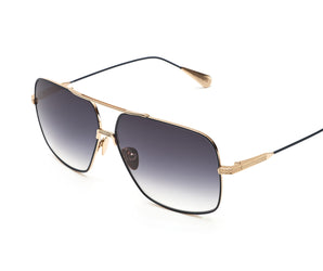 Baldinini Square GOLD 18 karat ( Made in Italy ) Men's Sunglasses(UV) -