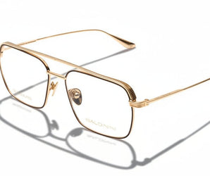 Baldinini 🇮🇹 Square Gold 18 karat ( Made in Italy ) Men Optical Frame - نضاره دوت كوم | رقم 1 للنظارات الأصليه في مصر
