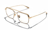 Baldinini 🇮🇹 Square Gold 18 karat ( Made in Italy ) Men Optical Frame - نضاره دوت كوم | رقم 1 للنظارات الأصليه في مصر