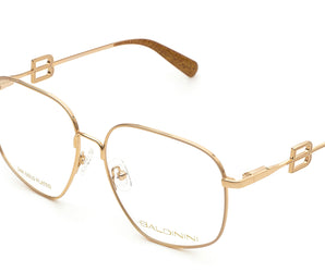 Baldinini 🇮🇹 Square Gold 24 karat ( Made in Italy ) Women Optical Frame