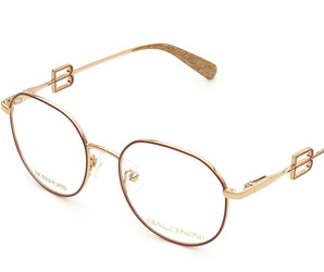 Baldinini 🇮🇹 Round Gold 18 karat ( Made in Italy ) Women Optical Frame - نضاره دوت كوم | رقم 1 للنظارات الأصليه في مصر