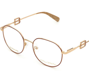 Baldinini 🇮🇹 Round Gold 18 karat ( Made in Italy ) Women Optical Frame