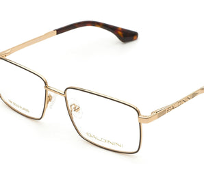Baldinini Gold 18 Karat 🇮🇹 Rectangle ( Made in Italy ) Men Optical Frames - نضاره دوت كوم | رقم 1 للنظارات الأصليه في مصر