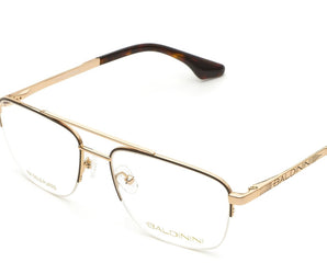 Baldinini 🇮🇹 Square Gold 18 karat ( Made in Italy ) Women Optical Frame half rim - نضاره دوت كوم | رقم 1 للنظارات الأصليه في مصر