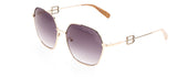 Baldinini 🇮🇹 Square Gold 18 karat ( Made in Italy ) Women's Sunglasses(UV) - نضاره دوت كوم | رقم 1 للنظارات الأصليه في مصر