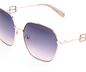 Baldinini 🇮🇹 Square Gold 18 karat ( Made in Italy ) Women's Sunglasses(UV)