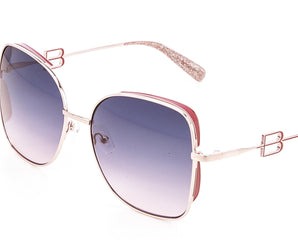 Baldinini 🇮🇹 Square Gold 18 karat ( Made in Italy ) Women's Sunglasses(UV) - نضاره دوت كوم | رقم 1 للنظارات الأصليه في مصر