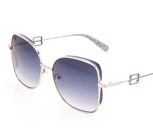 Baldinini 🇮🇹 Square Gold 18 karat ( Made in Italy ) Women Sunglasses (UV) - نضاره دوت كوم | رقم 1 للنظارات الأصليه في مصر