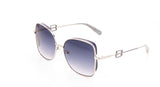 Baldinini 🇮🇹 Square Gold 18 karat ( Made in Italy ) Women Sunglasses (UV) - نضاره دوت كوم | رقم 1 للنظارات الأصليه في مصر