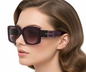 Baldinini 🇮🇹 Square ( Made in Italy ) Women Sunglasses (UV) - نضاره دوت كوم | رقم 1 للنظارات الأصليه في مصر