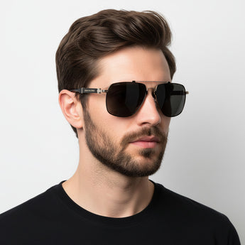 Baldinini 🇮🇹 Square ( Made in Italy ) Men Sunglasses (UV) - نضاره دوت كوم | رقم 1 للنظارات الأصليه في مصر