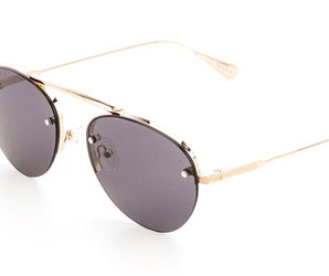 Baldinini 🇮🇹 Round Gold 24 karat ( Made in Italy ) Unisex Sunglasses(UV) - نضاره دوت كوم | رقم 1 للنظارات الأصليه في مصر