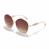 Baldinini 🇮🇹 Gold-plated Cat Eye ( Made in Italy ) Women Sunglasses (UV400) - نضاره دوت كوم | رقم 1 للنظارات الأصليه في مصر