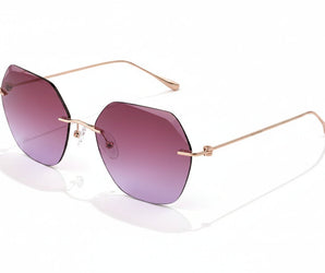Baldinini 🇮🇹 Gold-plated Cat Eye ( Made in Italy ) Women Sunglasses (UV400) - نضاره دوت كوم | رقم 1 للنظارات الأصليه في مصر