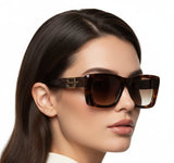 Baldinini 🇮🇹 Square ( Made in Italy ) Women Sunglasses (UV400) - نضاره دوت كوم | رقم 1 للنظارات الأصليه في مصر