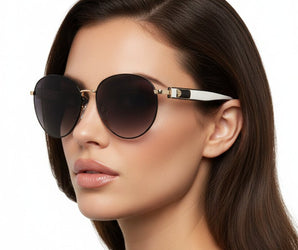 Baldinini 🇮🇹 Aviator ( Made in Italy ) Women Sunglasses (UV400) - نضاره دوت كوم | رقم 1 للنظارات الأصليه في مصر