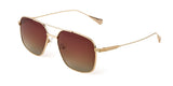 Baldinini 🇮🇹 Gold-plated Square ( Made in Italy ) Men Sunglasses Polarized(UV400) - نضاره دوت كوم | رقم 1 للنظارات الأصليه في مصر