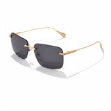 Baldinini 🇮🇹 Gold-plated Square ( Made in Italy ) Men Sunglasses Rimless (UV400) - نضاره دوت كوم | رقم 1 للنظارات الأصليه في مصر