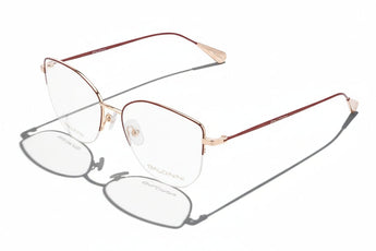 Baldinini Gold 18 Karat 🇮🇹 Cat Eye ( Made in Italy ) Women Optical Frame - نضاره دوت كوم | رقم 1 للنظارات الأصليه في مصر