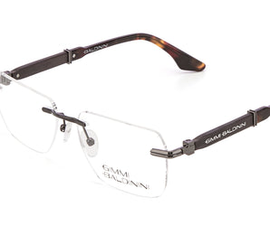 Baldinini 🇮🇹 Square ( Made in Italy ) Men Optical Frames Rimless