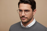Falcon Round Men's Optical Frame - نضاره دوت كوم | رقم 1 للنظارات الأصليه في مصر