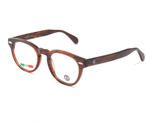 B1919 🇮🇹 Round ( Made in Italy ) Men's Optical Frames - نضاره دوت كوم | رقم 1 للنظارات الأصليه في مصر