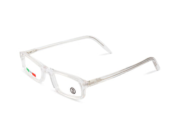 B1919 🇮🇹 ( Made in Italy ) Rectangle Unisex Half Moon Frame Reading - Ndarah