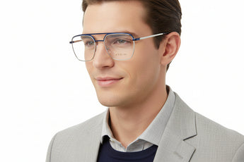 Falcon Square Men's Optical Frame - نضاره دوت كوم | رقم 1 للنظارات الأصليه في مصر