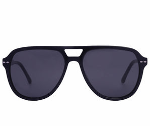 Falcon 3222-C2 Round Full-Frame Sunglasses - Men