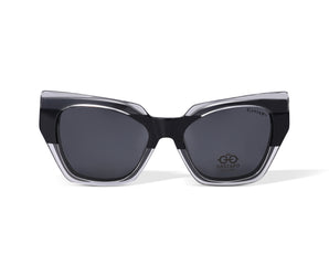 Gestapo Cat Eye  Optical Women  Clip on Polarized ( UV400)