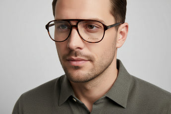 Falcon Aviator Men's Optical Frame - نضاره دوت كوم | رقم 1 للنظارات الأصليه في مصر