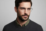 Falcon Square Men's Optical Frame - نضاره دوت كوم | رقم 1 للنظارات الأصليه في مصر