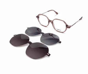 Gestapo Square Optical unisex Clip on Polarized - نضاره دوت كوم | رقم 1 للنظارات الأصليه في مصر