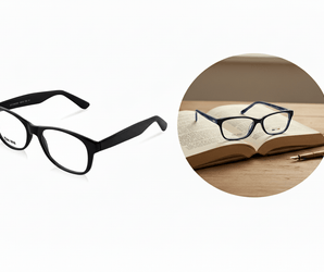 Reading Glasses 🇮🇹The One 🇮🇹 Square ( Made in Italy ) Unisex - نضاره دوت كوم | رقم 1 للنظارات الأصليه في مصر