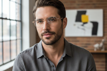 Falcon Round Men's Optical Frame - نضاره دوت كوم | رقم 1 للنظارات الأصليه في مصر