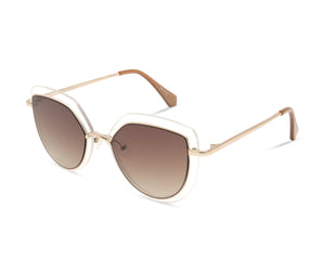 Enni Marco 🇮🇹 ( Made in Italy ) Cat Eye Women's Sunglasses(UV)