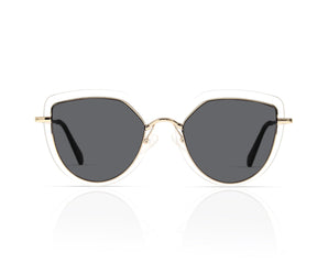 Enni Marco 🇮🇹 ( Made in Italy ) Cat Eye Women's Sunglasses(UV)