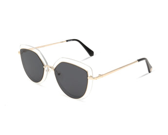 Enni Marco 🇮🇹 ( Made in Italy ) Cat Eye Women's Sunglasses(UV) - نضاره دوت كوم | رقم 1 للنظارات الأصليه في مصر