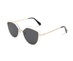 Enni Marco 🇮🇹 ( Made in Italy ) Cat Eye Women's Sunglasses(UV)