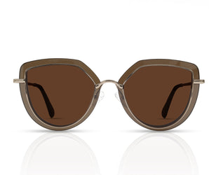 Enni Marco 🇮🇹 ( Made in Italy ) Cat Eye Women's Sunglasses(UV)